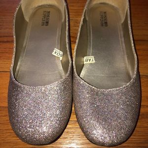 ✨ Rose Gold Glitter Shoes (flat) ✨